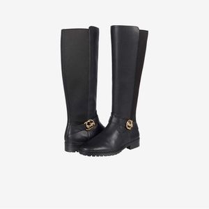 Coach Womens Farrah Leather Tall Riding Knee-High Boots Shoes